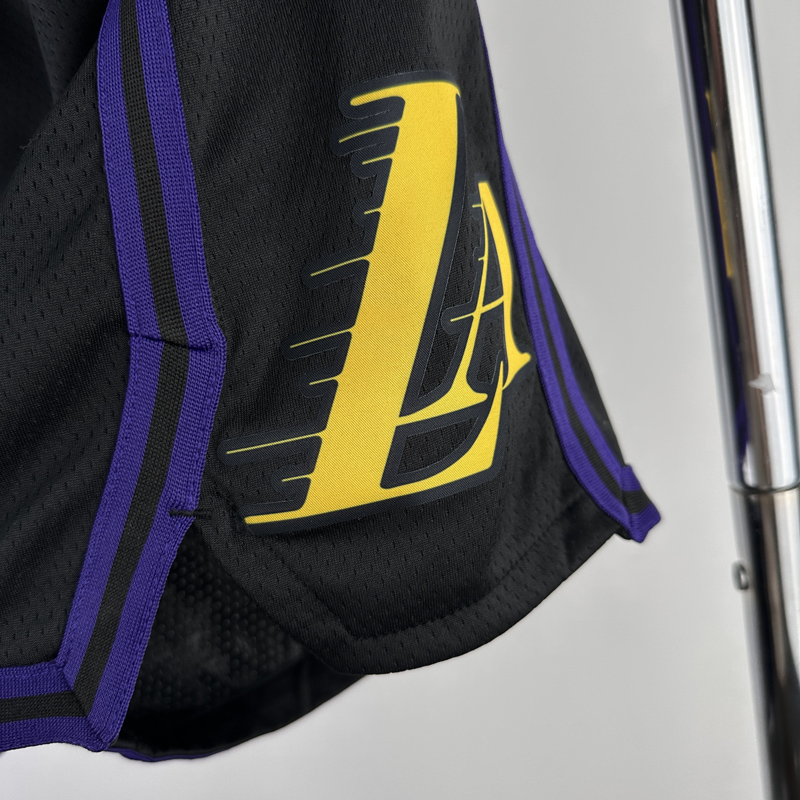 23-24 LAKERS Black City Edition Top Quality NBA...