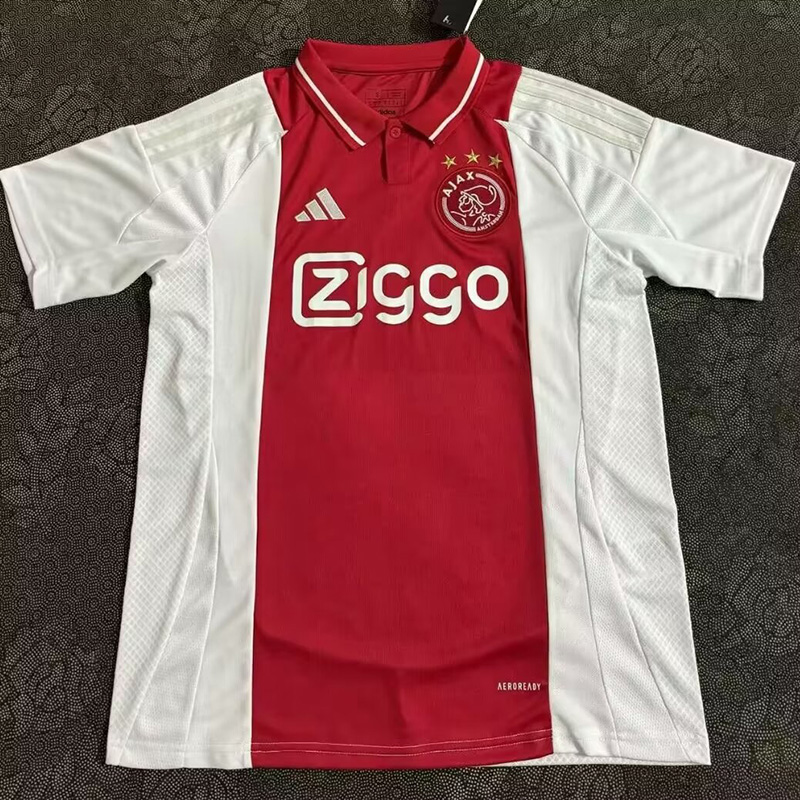 24-25 Ajax Home Fans Soccer Jersey