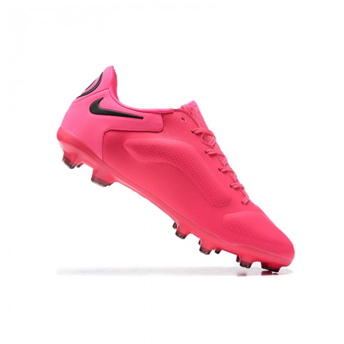 Tiempo Legend 9 Elite FG Soccer Shoes-Pink/Black-458345