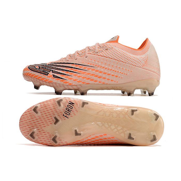 New Balance Vivid Spark Soccer Shoes-Pink/Black-5137979