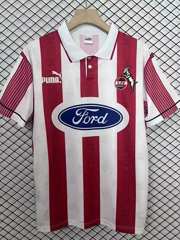 1995-1996 koln Home Retro Soccer Jersey