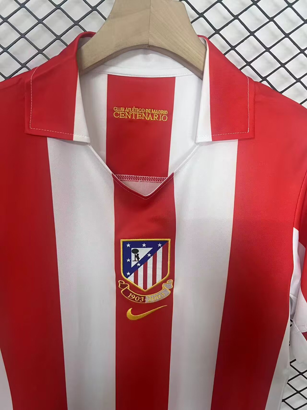 2003-2004 ATM 100th Anniversary Retro Soccer Jersey