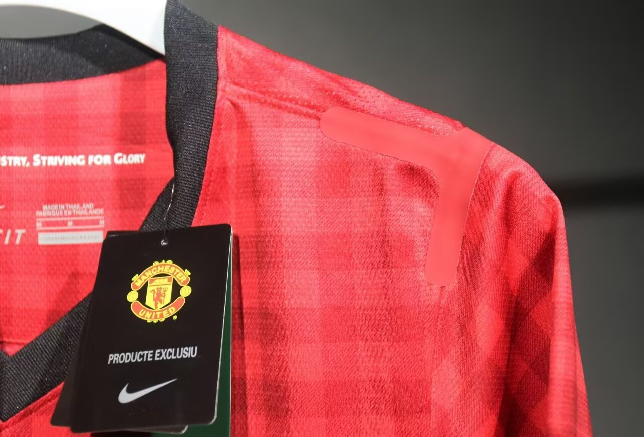 2012-2013 Man Utd Home Player Version 球员 Retro Soccer Jersey
