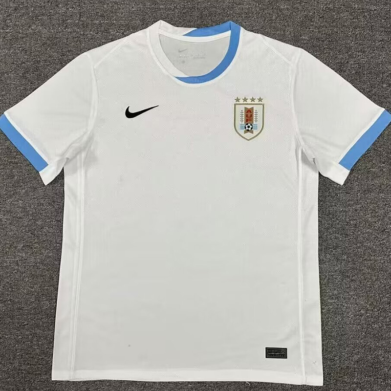 24-25 Uruguay Away Copa America Fans Soccer Jersey #NK