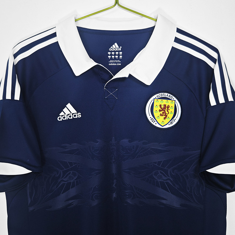 2012-2014 Scotland Home Retro Soccer Jersey