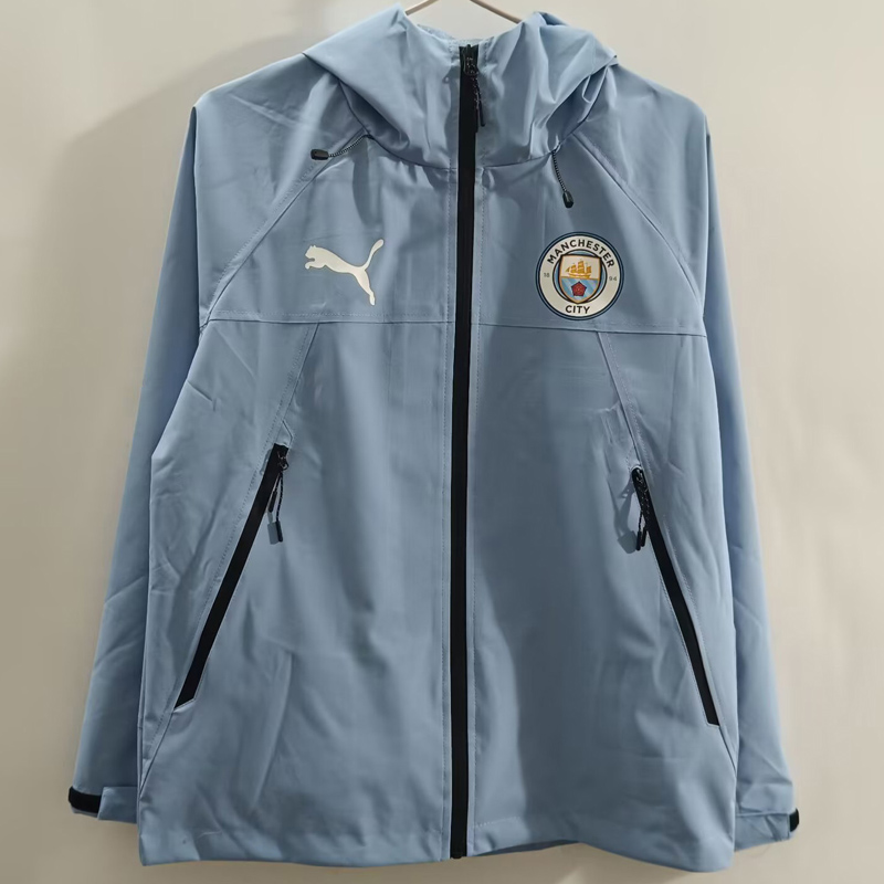 25-26 Man City Light blue Windbreaker