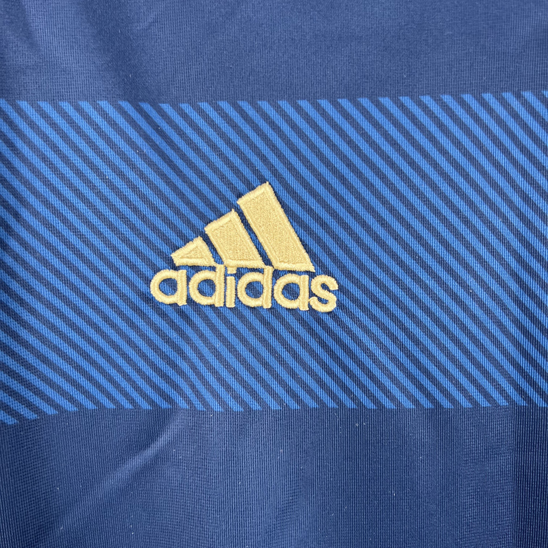 2014 Argentina Away Long Sleeve Retro Soccer Je...