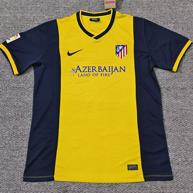 2013-2014 ATM Away Retro Soccer Jersey *带章