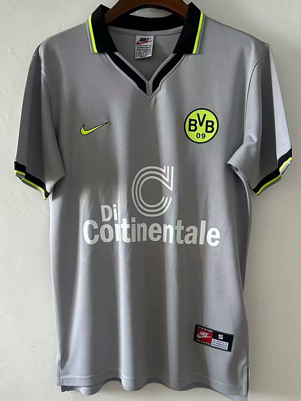 1997-1998 Dortmund Away Retro Soccer Jersey