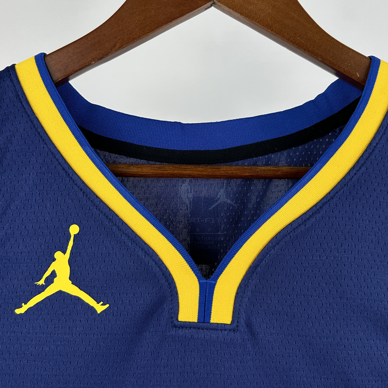 22-23 WARRIORS BUTLERIII #10 Blue Top Quality Hot Pressing NBA Jersey (Trapeze Edition) 飞人版
