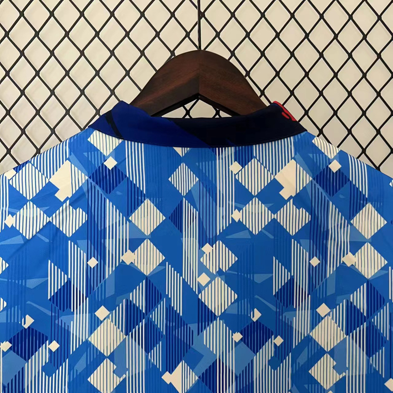 24-25  England Royal blue & Blue Double Sided Windbreaker (双面风衣)