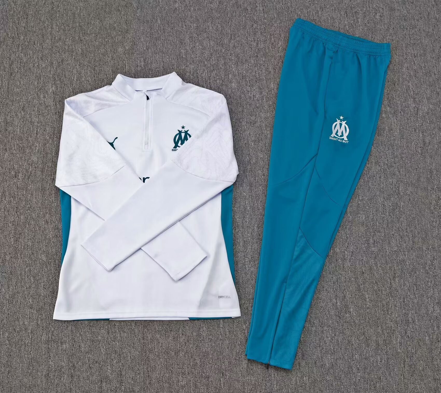 24-25 Marseille High Quality Half Pull Tracksuit