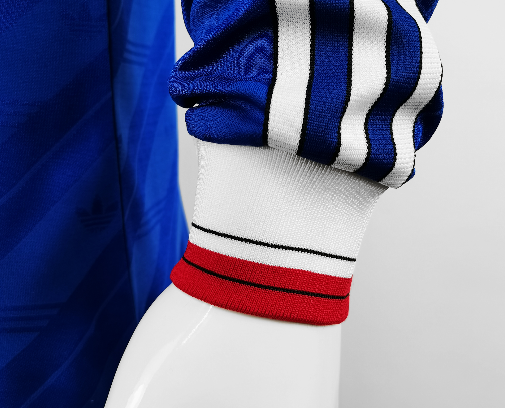 1986 Man Utd AWAY Long sleeve Retro Soccer Jersey