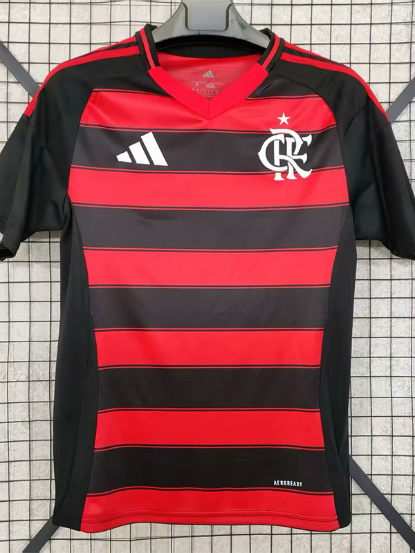 25-26 Flamengo Home Fans Soccer Jersey
