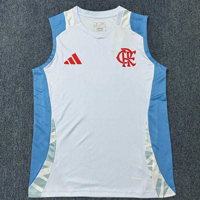 25-26 Flamengo Blue Training shirts Vest
