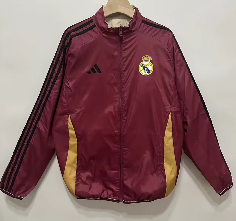 24-25 RMA Red & Khaki Double Sided Windbreaker (双面风衣)