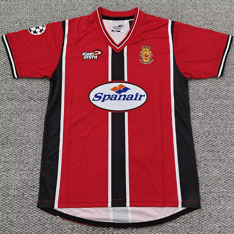 2001-2002 Mallorca Home Retro Soccer Jersey
