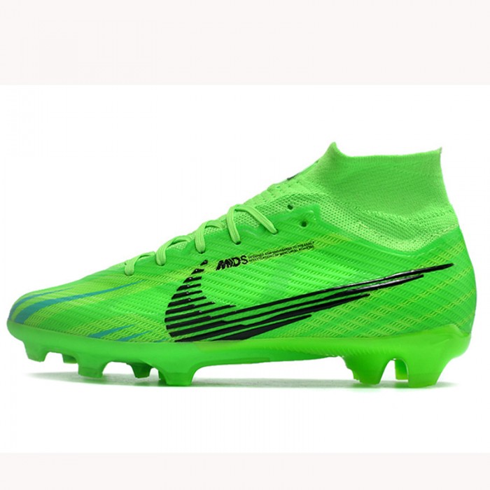Air Zoom Mercurial Superfly IX Elite FG Soccer Shoes-Green/Black-5818615