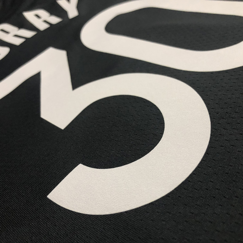 WARRIORS Glory version CURRY #30 Black Top Qual...