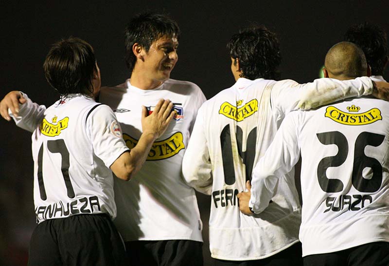 2006 Colo-Colo White Retro Soccer Jersey