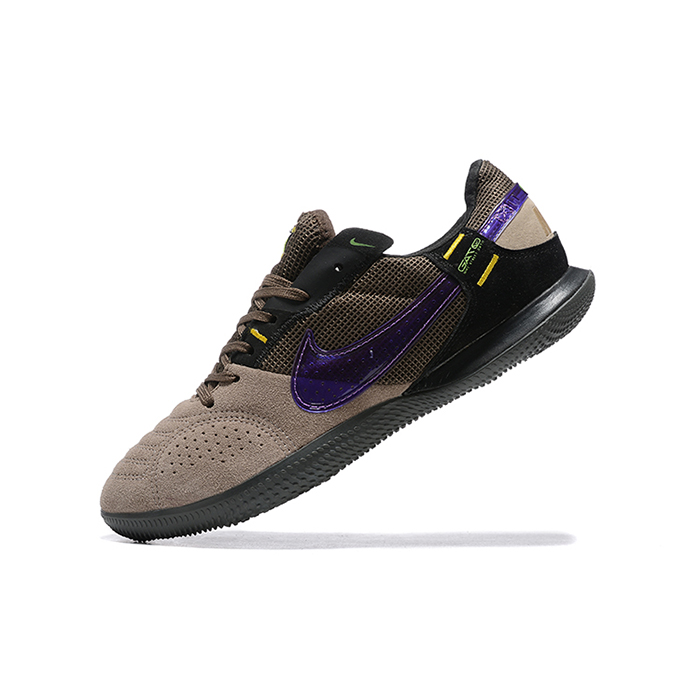 Streetgato Soccer Shoes-Brown/Black-8733719