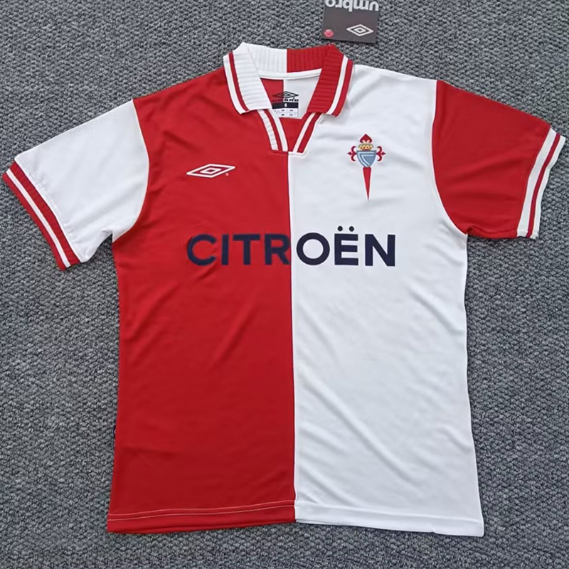 2001-2002 Celta Away Retro Soccer Jersey