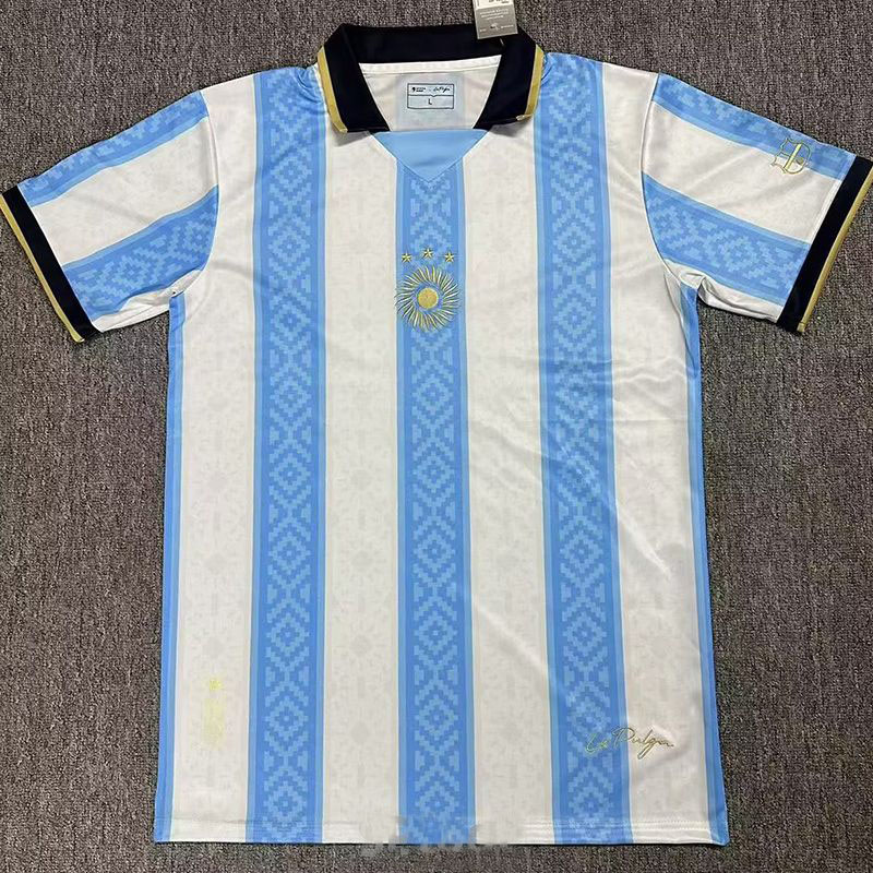 24-25 Argentina Comma Blue Special Edition Fans Soccer Jersey
