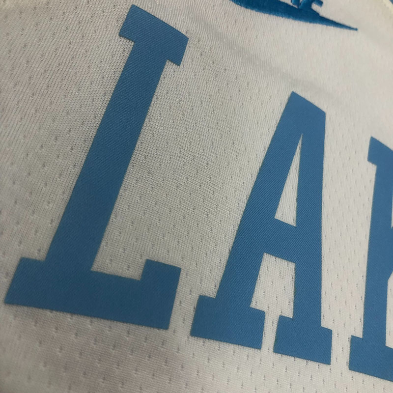 22-23 LAKERS JAMES #23 White Top Quality Hot Pr...
