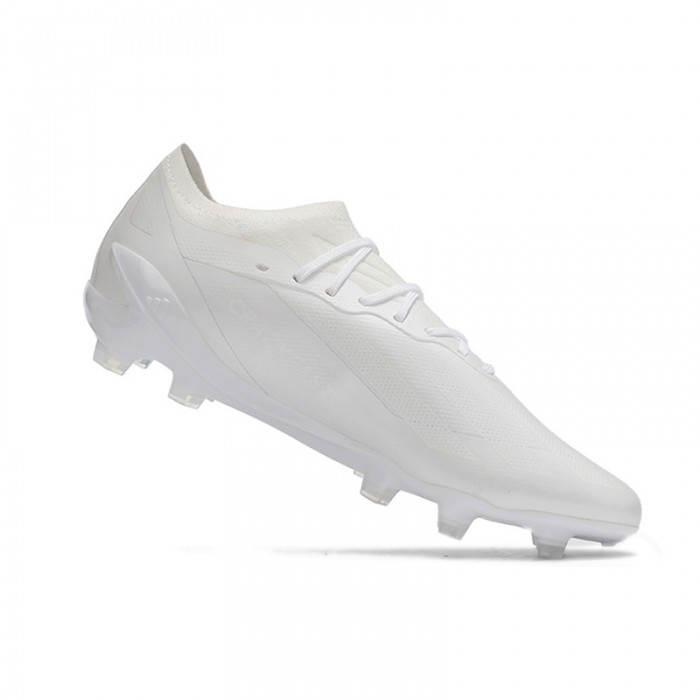 X 23 .1 FG Soccer Shoes-All White-4502664