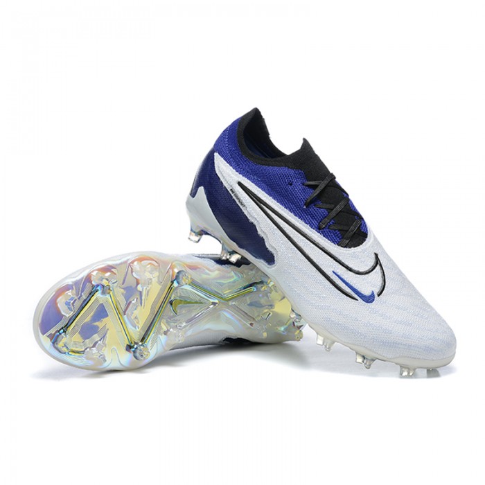 Air Zoom Mercurial Vapor XV Elite FG Soccer Shoes-White/Blue-9956053