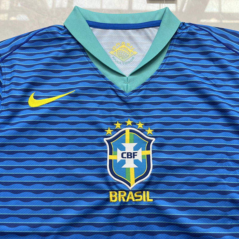 2024 Brazil Away Fans Soccer Jersey