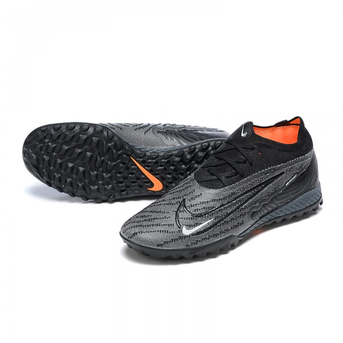 Phantom GX Elite TF Soccer Shoes-Gray/Black-6168871
