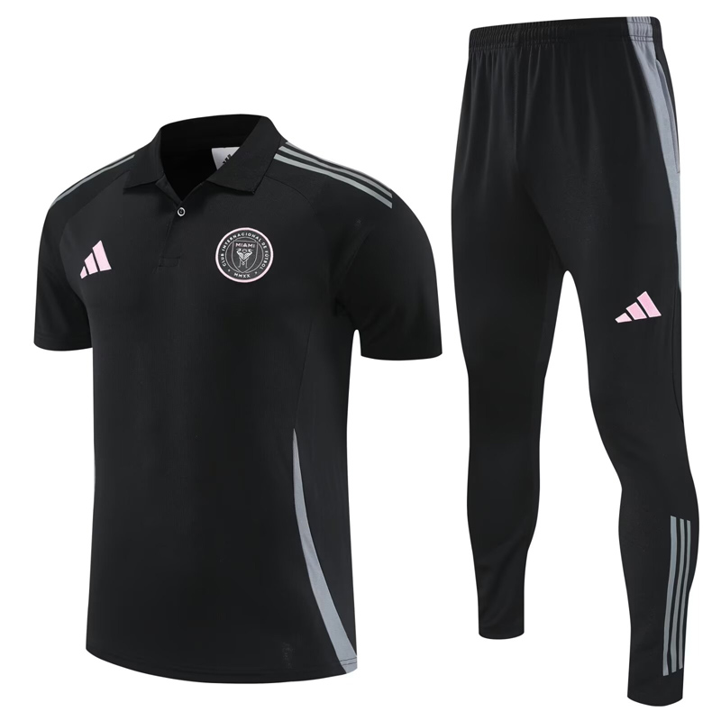 25-26 Inter Miami Black Polo Tracksuit