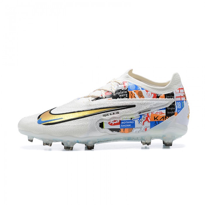 Phantom GX Elite FG Soccer Shoes-White/Gold-8358112