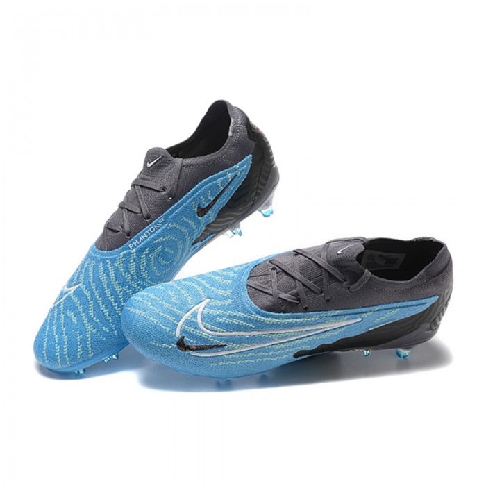 Phantom GX Elite FG Soccer Shoes-Blue/Gray-5950707