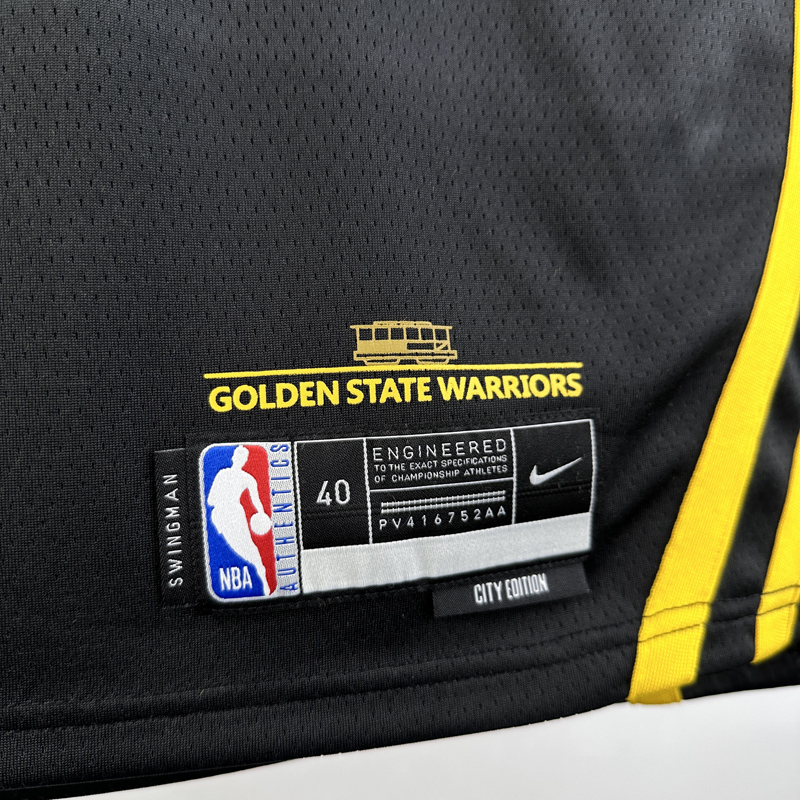23-24 WARRIORS CURRY #30 Black City Edition Top...
