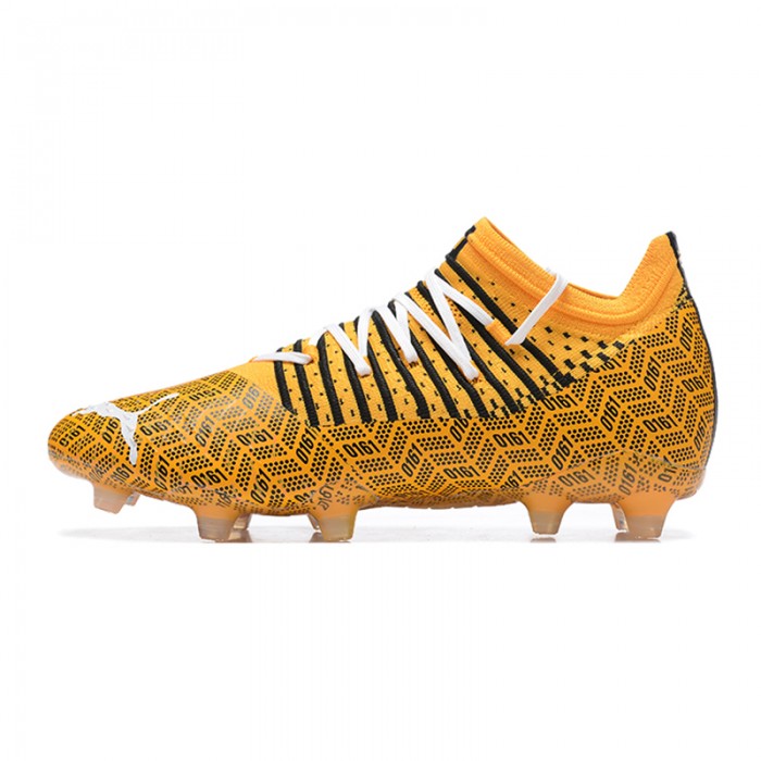 2022 World Cup Neymar Future Z 1.3 Teazer FG Soccer Shoes-Yellow/White-9244072