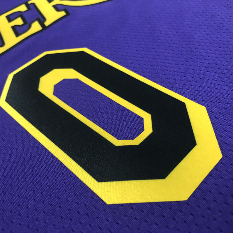 22-23 LAKERS WESTBROOK #0 Purple Top Quality Ho...