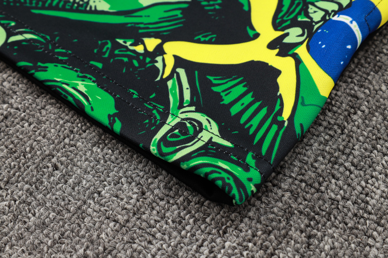 24-25 Brazil Green Jacket Tracksuit #A810(喷墨)