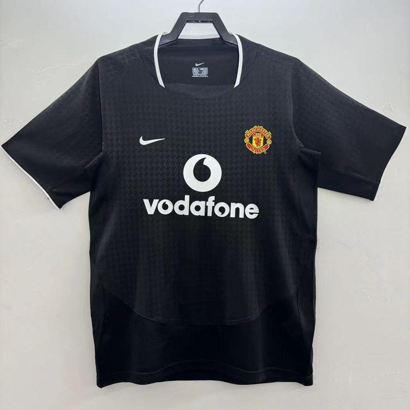 2003-2004 Man Utd Away Retro Soccer Jersey