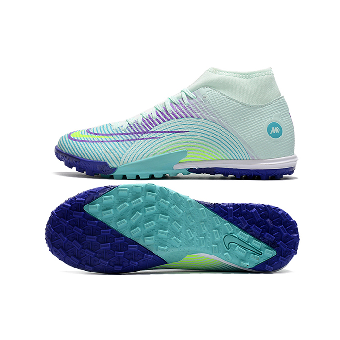 Vapor 14 Academy TF Soccer Shoes-Green/Blue-9469753