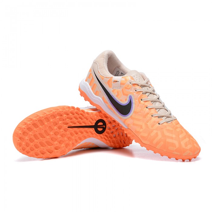 Tiempo Legend 10 Soccer Cleats -Descrip Soccer Shoes-Orange/White-6733376