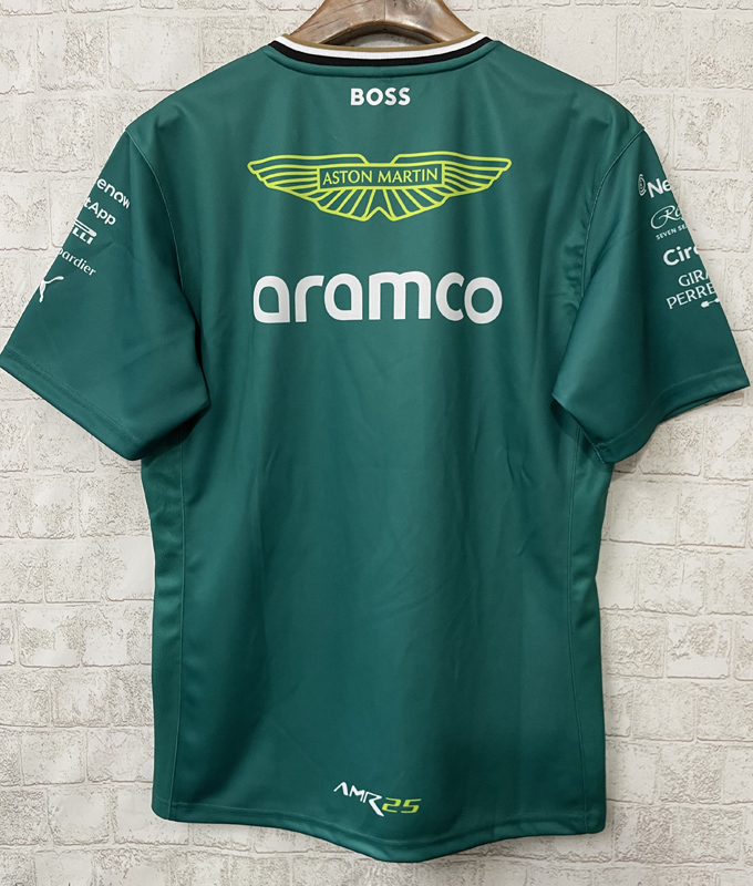 2024 F1 Aston Martin T-Shirts Racing Suit (圆领)