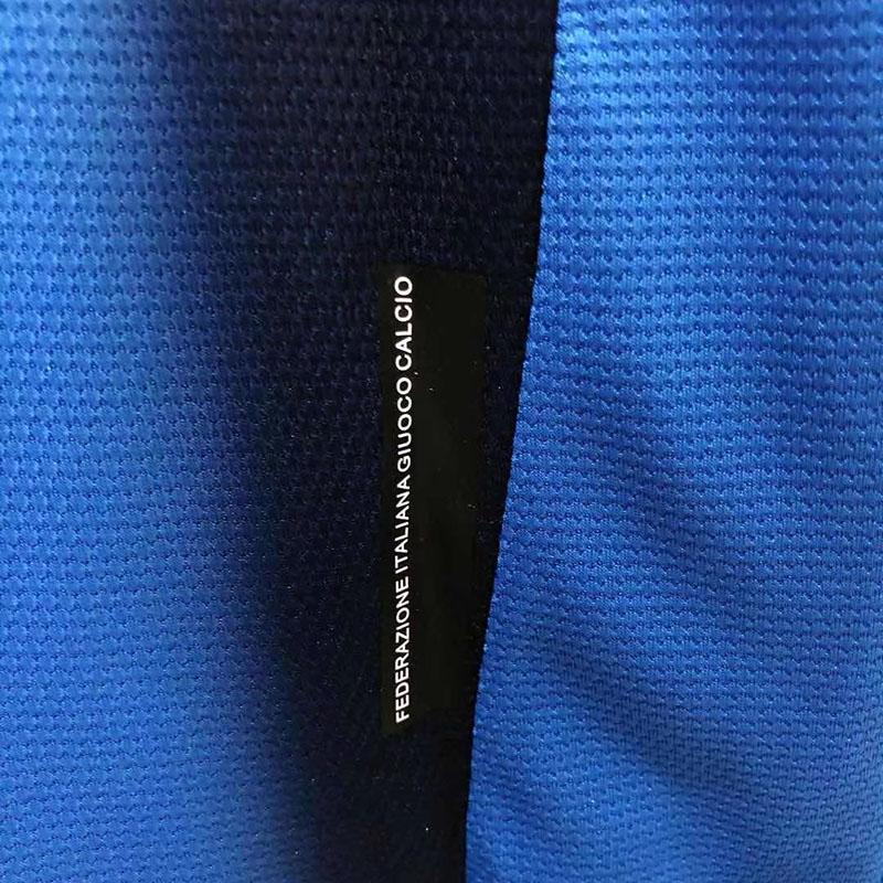 2006 Italy Home Blue Retro Soccer Jersey