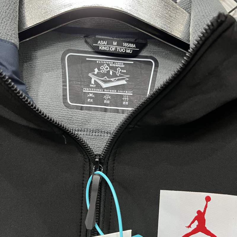 2025 Jordan Black Outdoor Jackets #RK907冲锋衣