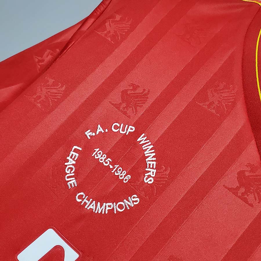 1985-1986 LIV Home Retro Soccer Jersey