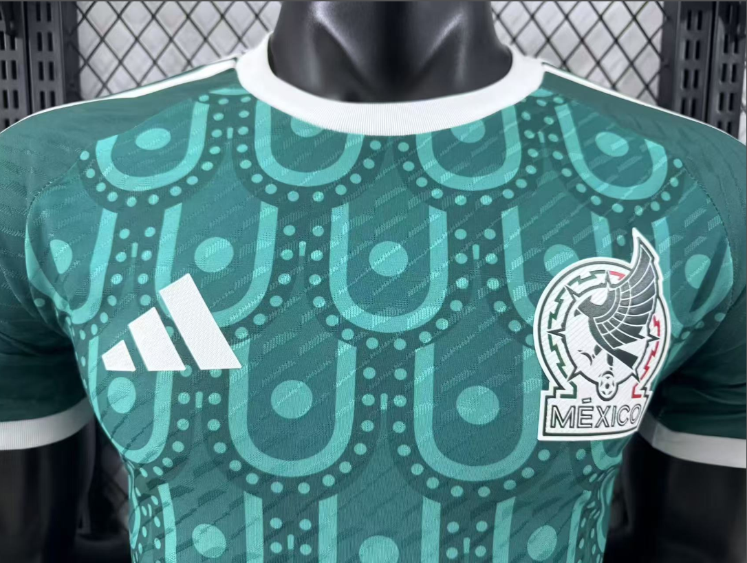 25-26 Mexico Special Edition Green Player Version Soccer Jersey