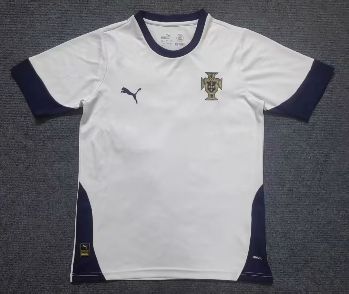 25-26 Portugal White  Training Shirts