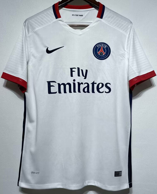 2015-2016 PSG Paris Away Retro Soccer Jersey