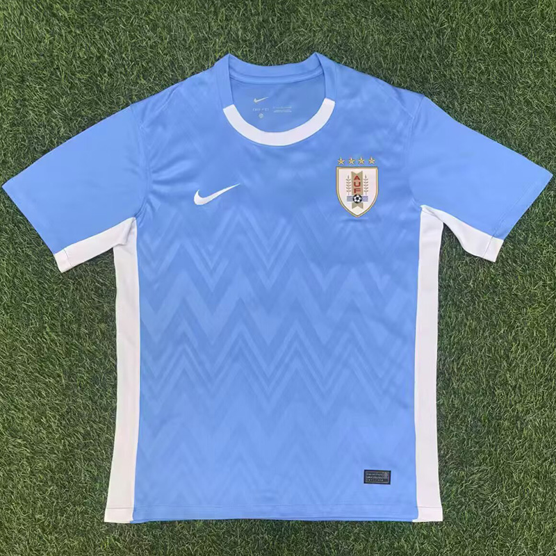 25-26 Uruguay Home Fans Soccer Jersey